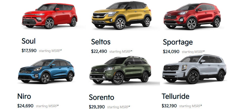 Midwest Kia SUV Inventory