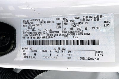 2021 Ford F-150 Platinum