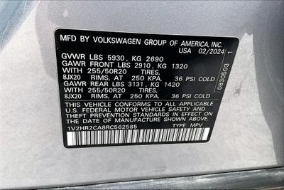 2024 Volkswagen Atlas 2.0T SE w/Technology