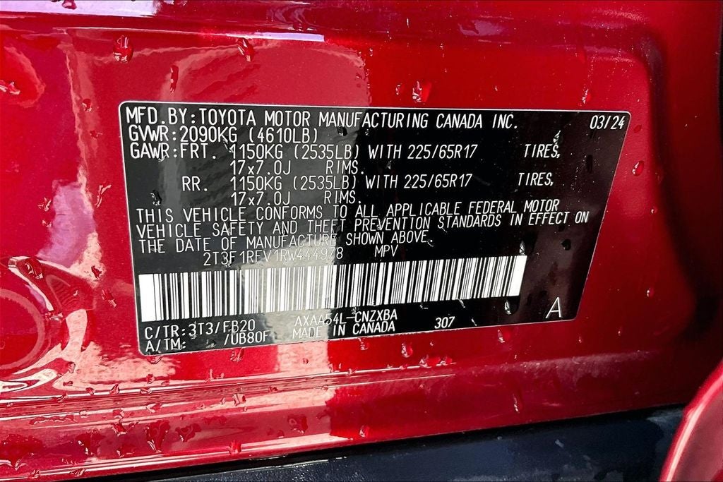 2024 Toyota RAV4 LE