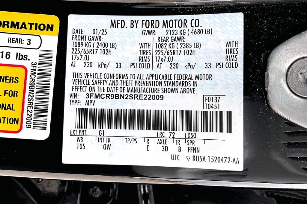 2025 Ford Bronco Sport Big Bend