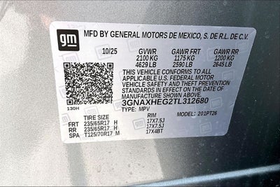 2026 Chevrolet Equinox LT