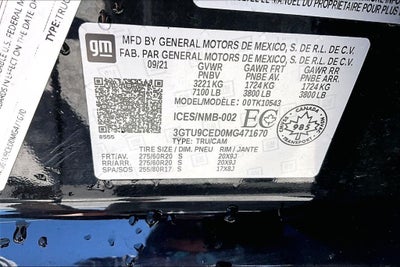 2021 GMC Sierra 1500 Elevation