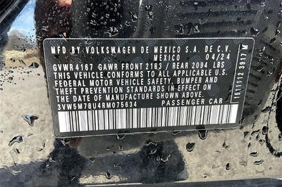 2024 Volkswagen Jetta 1.5T S