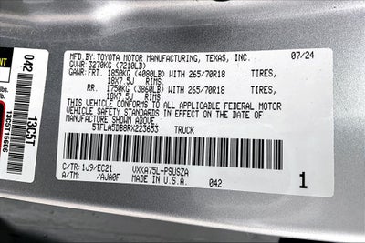 2024 Toyota Tundra SR5