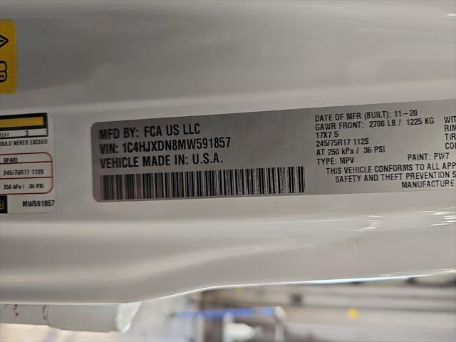 2021 Jeep Wrangler Sport S