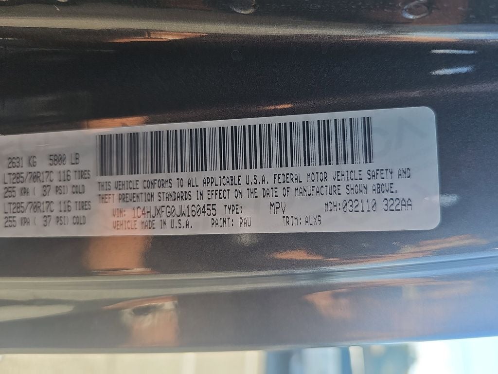 2018 Jeep Wrangler Unlimited Rubicon