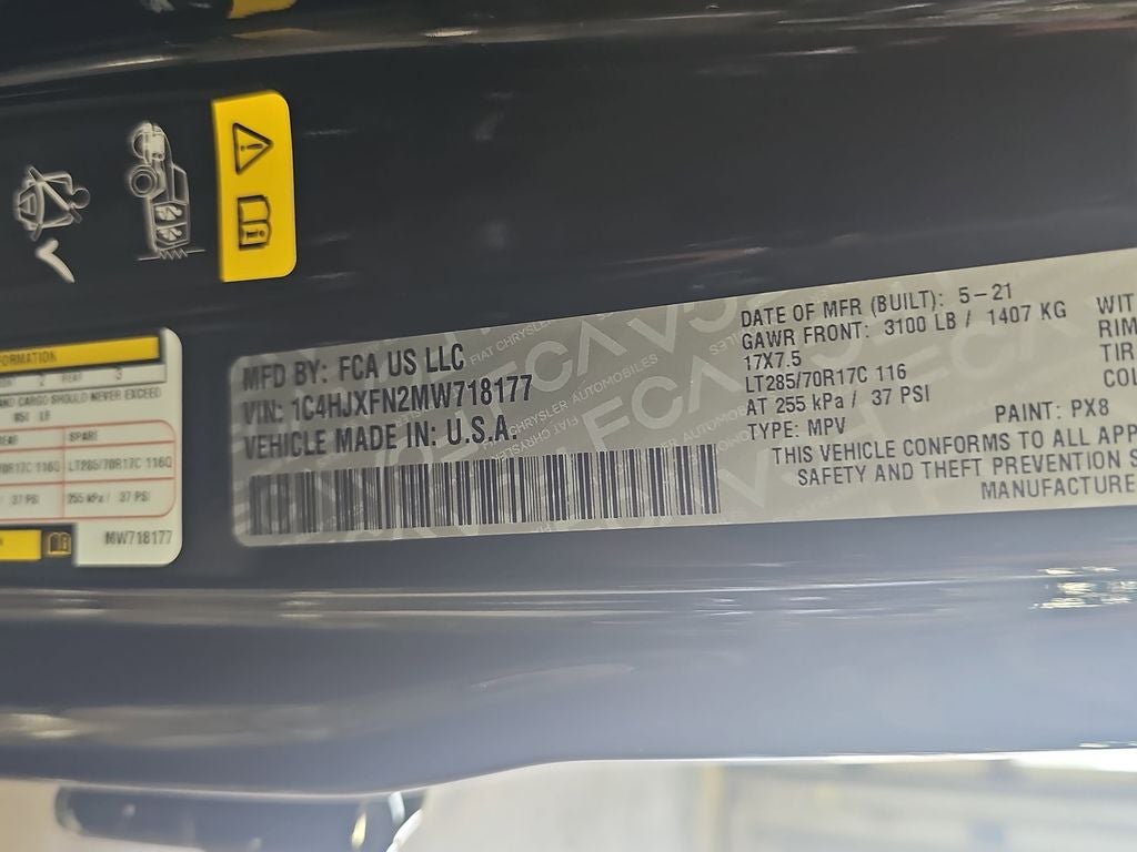 2021 Jeep Wrangler Rubicon
