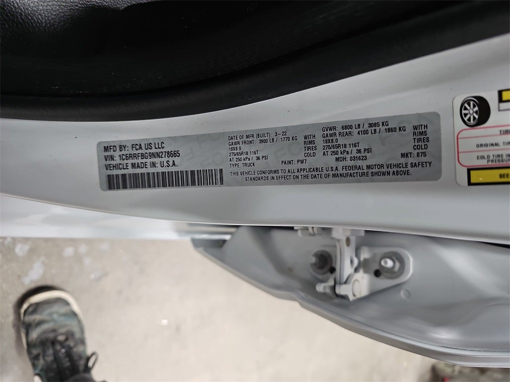 2022 RAM 1500 Big Horn/Lone Star