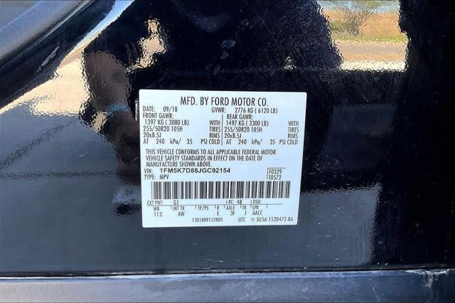 2018 Ford Explorer XLT