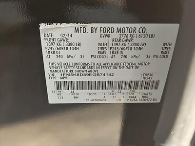 2014 Ford Explorer XLT
