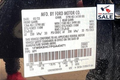 2023 Ford Explorer Platinum