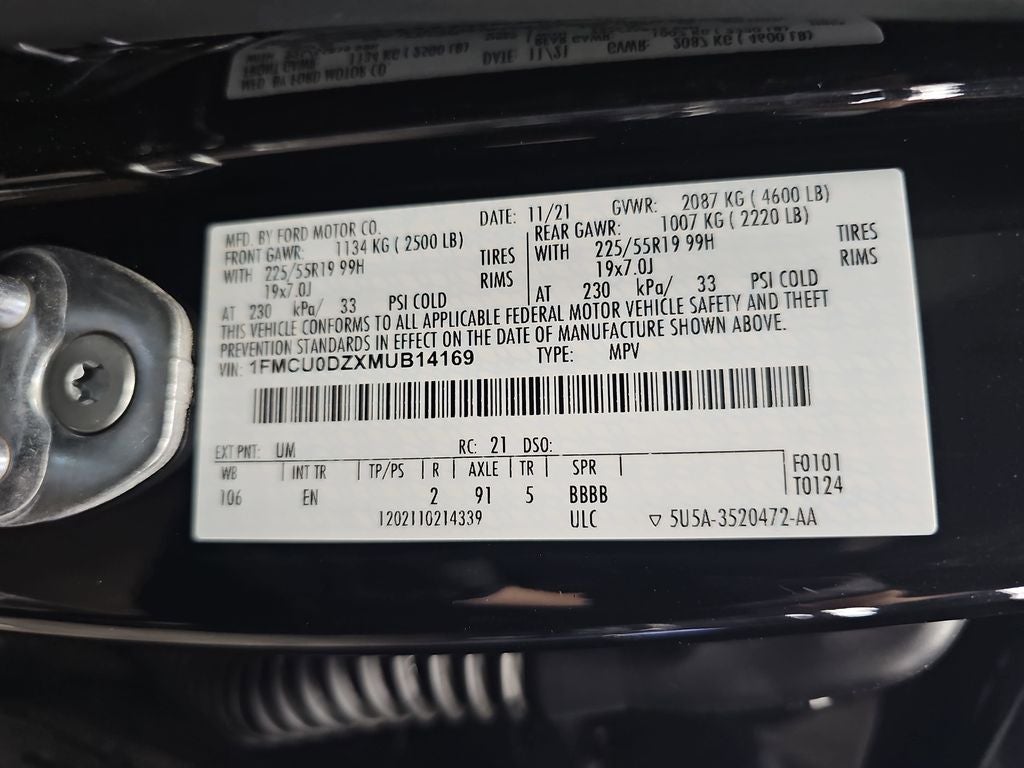 2021 Ford Escape Titanium