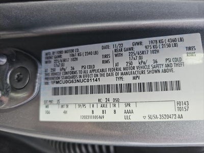 2022 Ford Escape SE