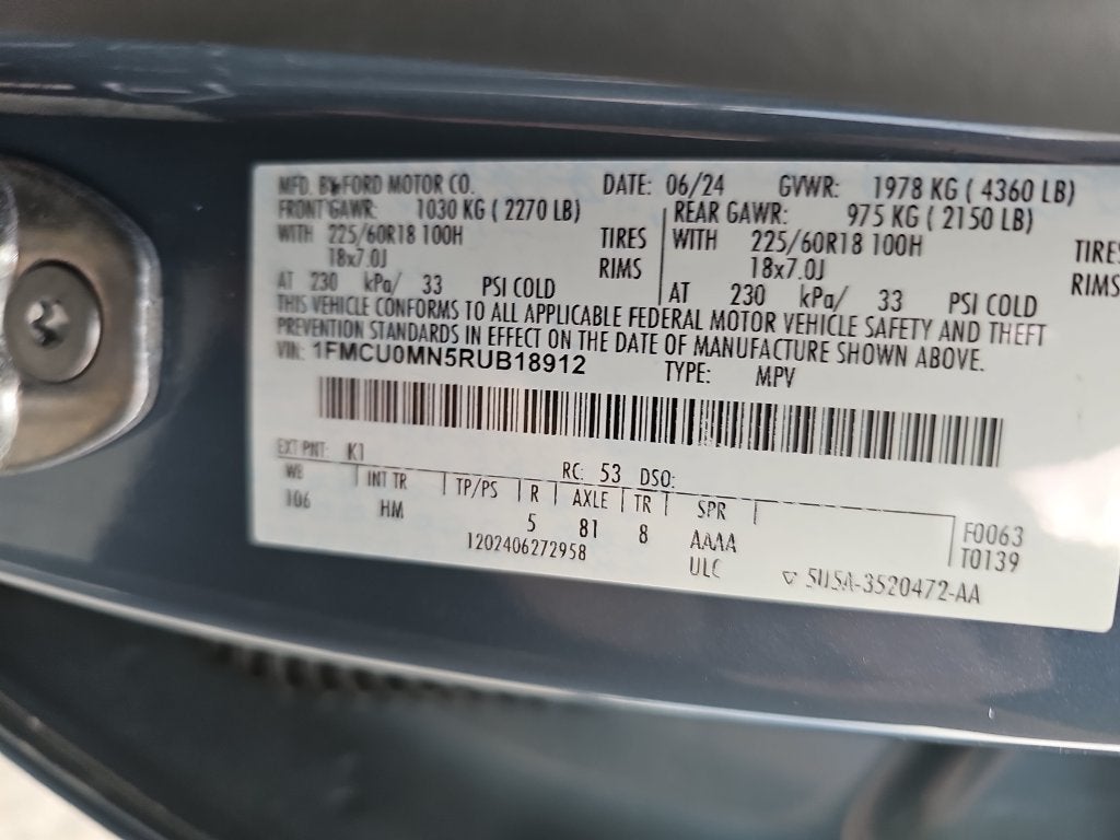 2024 Ford Escape ST-Line