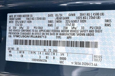 2024 Ford Escape Active