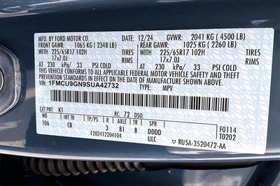 2025 Ford Escape Active