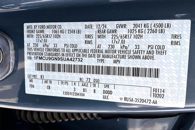 2025 Ford Escape Active