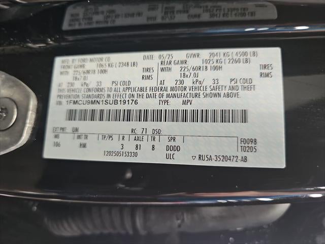 2025 Ford Escape ST-Line