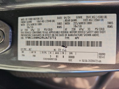 2024 Ford Escape ST-Line