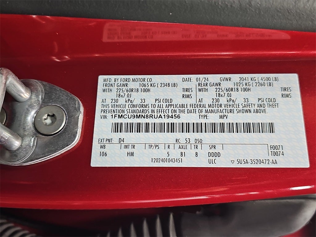 2024 Ford Escape ST-Line