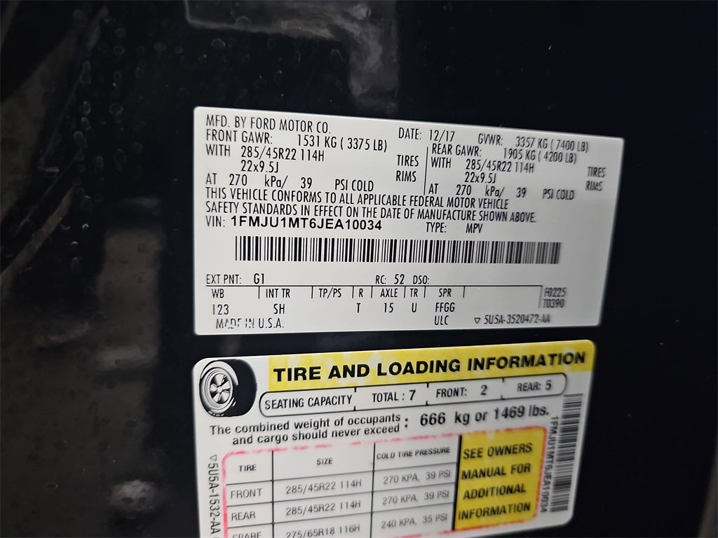 2018 Ford Expedition Platinum