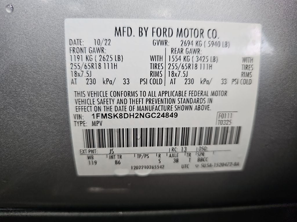 2022 Ford Explorer XLT