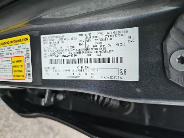 2022 Ford Ranger Lariat