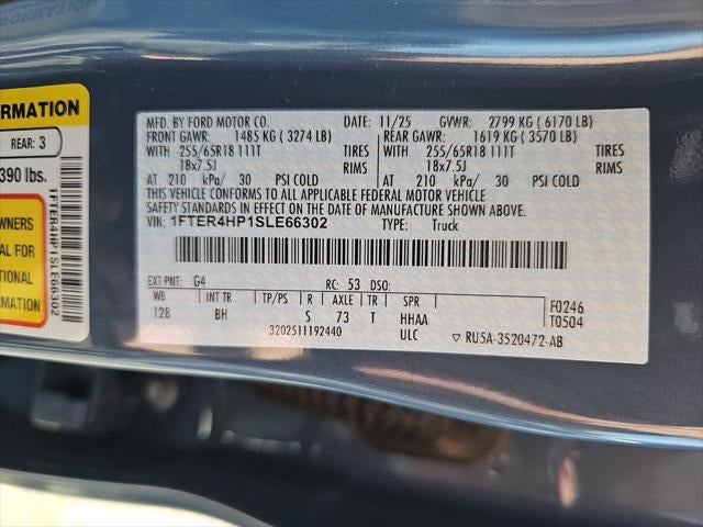 2025 Ford Ranger XLT
