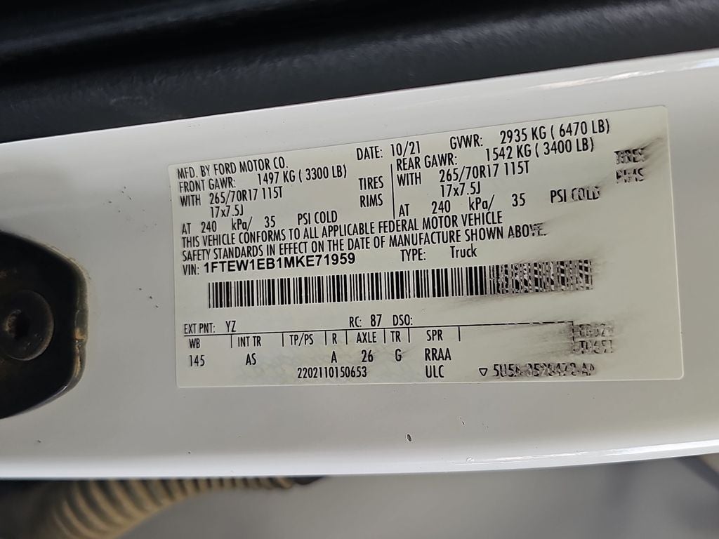 2021 Ford F-150 XL