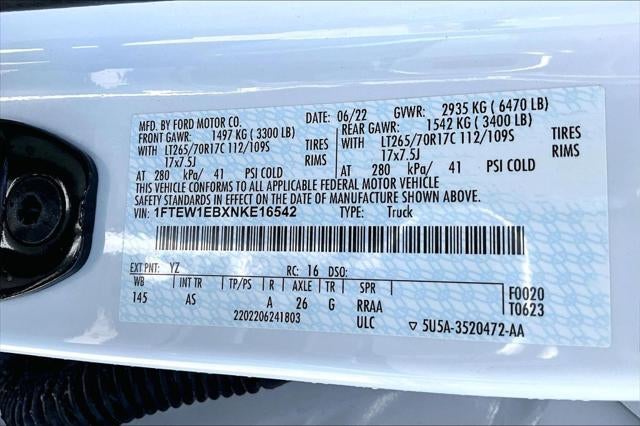 2022 Ford F-150 XL