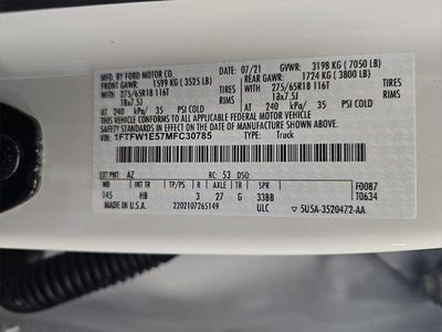 2021 Ford F-150 Lariat