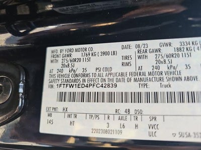 2023 Ford F-150 Lariat