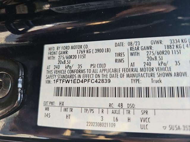 2023 Ford F-150 Lariat