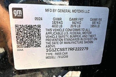 2024 Chevrolet Malibu LS 1FL