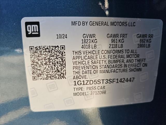 2025 Chevrolet Malibu LT 1LT