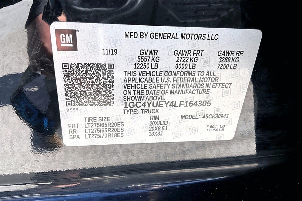 2020 Chevrolet Silverado LTZ