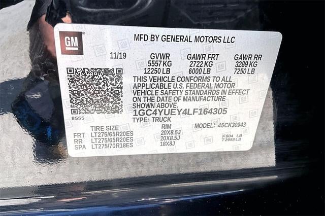 2020 Chevrolet Silverado LTZ