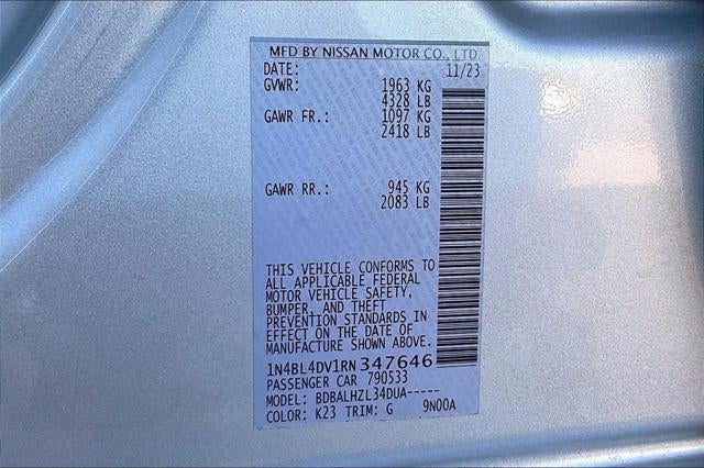 2024 Nissan Altima 2.5 SV