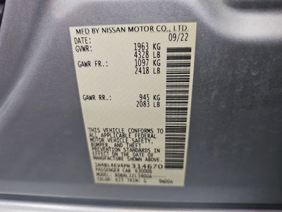 2023 Nissan Altima 2.5 SL