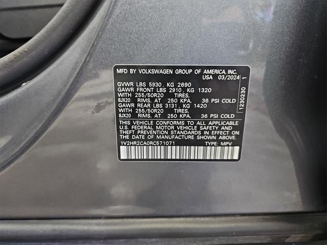 2024 Volkswagen Atlas 2.0T SE w/Technology