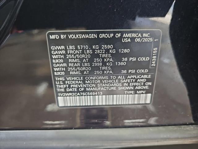 2025 Volkswagen Atlas 2.0T SE w/Technology