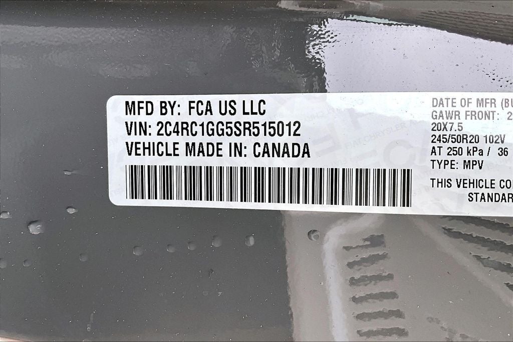 2025 Chrysler Pacifica Limited