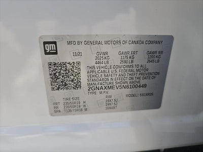 2022 Chevrolet Equinox RS