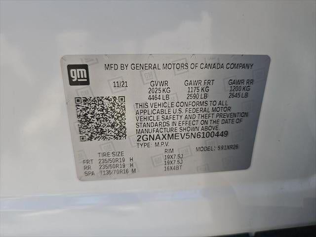 2022 Chevrolet Equinox RS