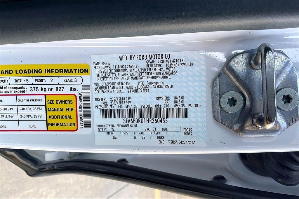 2017 Ford Fusion Titanium