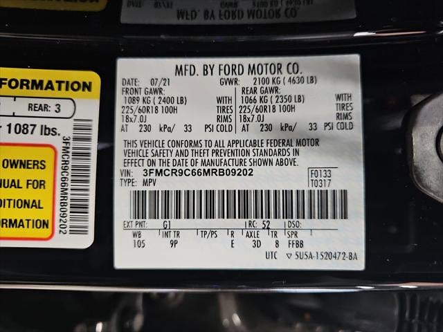 2021 Ford Bronco Sport Outer Banks