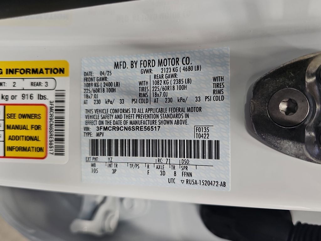 2025 Ford Bronco Sport Outer Banks