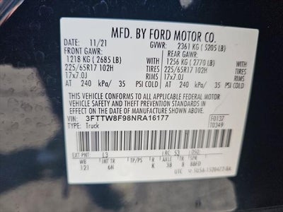 2022 Ford Maverick Lariat