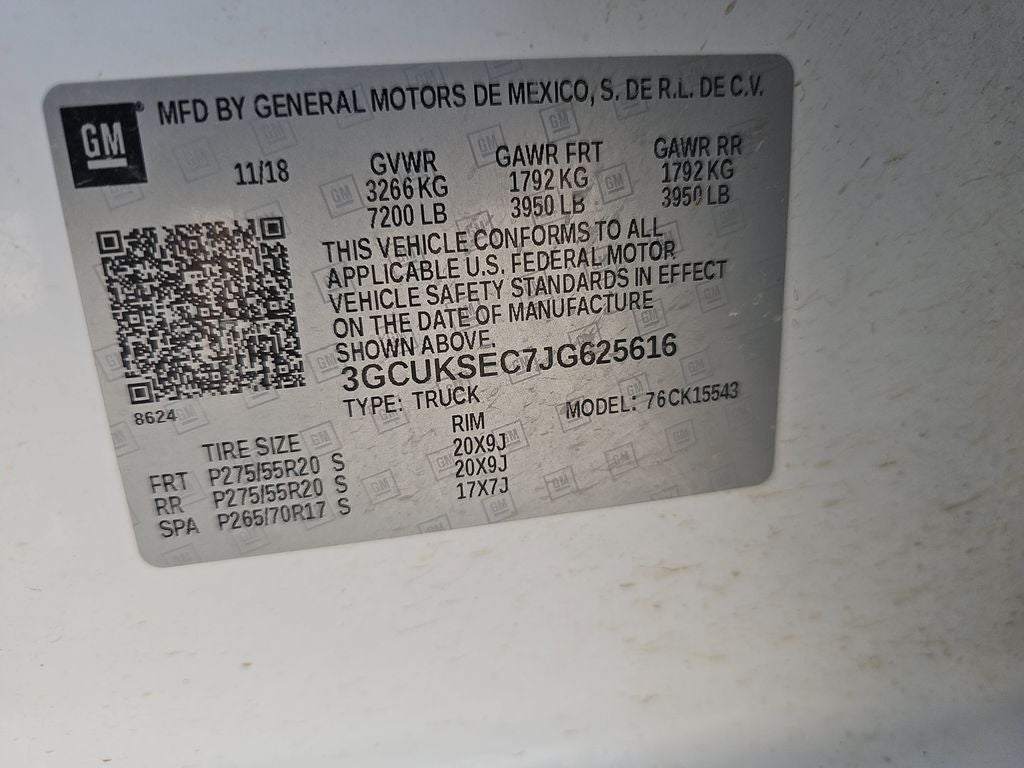 2018 Chevrolet Silverado LTZ 2LZ